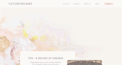 Desktop Screenshot of futuredreams.org.uk